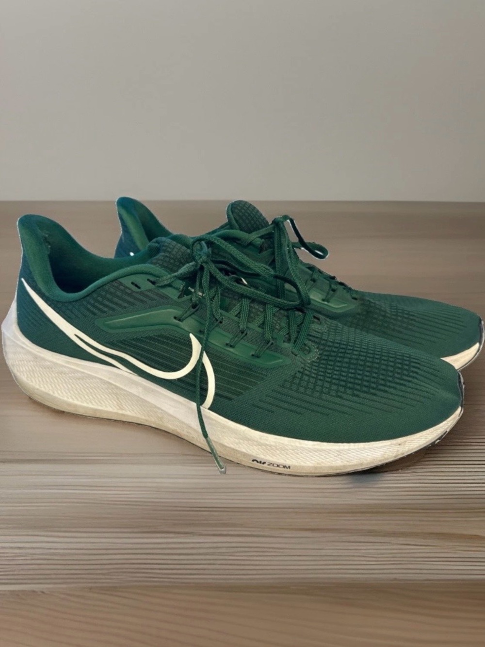 Nike Air Zoom Pegasus 39 Turbo Runing Shoes Mens Sz 14 Green Sneakers DM0164-300